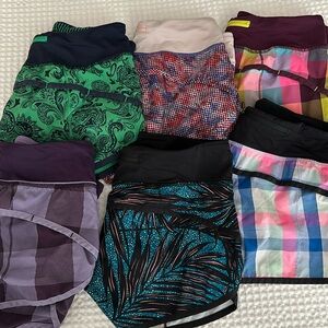 Lululemon Speed Shorts